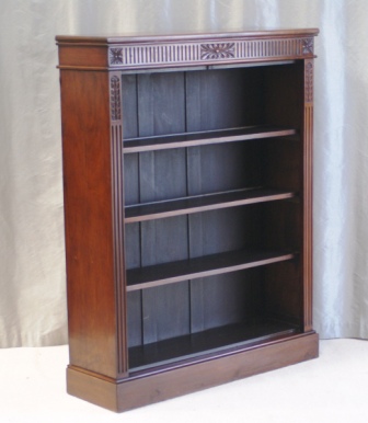 CLICK TO VIEW GALLERY - Antique Bookcases - Antique Walnut Bookcase