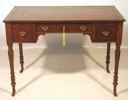 Antique Mahogany Writing Desk Table Maple & Co