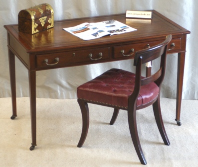 Click here to view more photos of our Edwardian Writing Table Ref 3053
