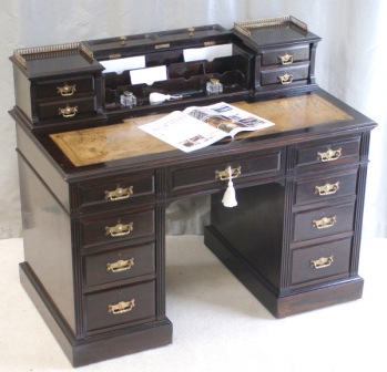 CLICK TO VIEW GALLERY - Antique Writing Desk by Maple & Co