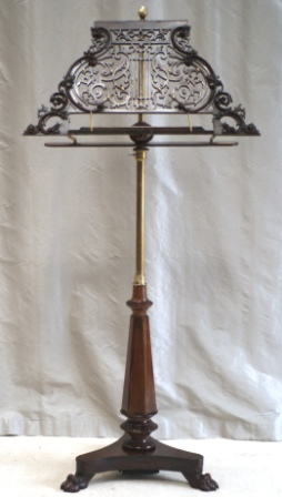 CLICK TO VIEW GALLERY - Antique Reading Tables -  Antique Music Stand JAS Shoolbred