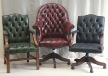 Custon Made Desk Chairs - Various Styles & Colours - More available - Please Call