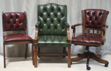 Custon Made Desk Chairs - Various Styles & Colours - More available - Please Call