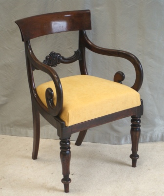 CLICK TO VIEW GALLERY - Antique Victorian Desk Chair