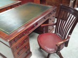 Antique Desk and Antique Desk Chair