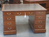 Antique Medium Desks - Antique Medium Sized Partners Desk
