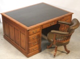 Antique Desk and Antique Desk Chari