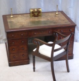 Antique Partners Desks - Antique Partners Desk by J Fitch London