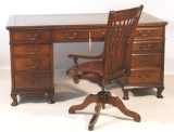Antique Desk and Antique Desk Chari