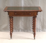 Antique Walnut Writing Table by Edwards & Roberts