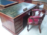 Antique Desk and Antique Desk Chair