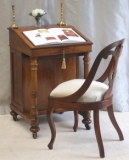 Antique Victorian Clerks Desk Davenport Desk