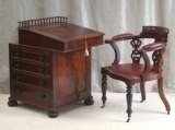 Antique Mahogany Davenport Desk