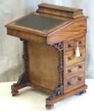 CLICK HERE FOR FULL DETAILS - Antique Small Davenport Writing Desk
