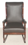 Antique Library Chairs - Antique Library Rocking Chair