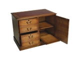 Antique office furniture - Standard twin door filing cupboard