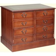 Antique office furniture - Standard twin door storage cupboard