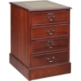 Antique office furniture - Standard 2 drawer filing cabinet