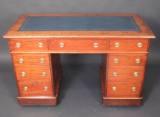 Antique Pedestal Desk
