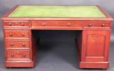 Victorian Mahogany Partners' Desk