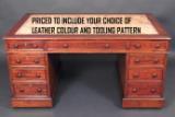 Victorian Mahogany Partners' Desk