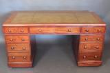Victorian Pedestal Desk